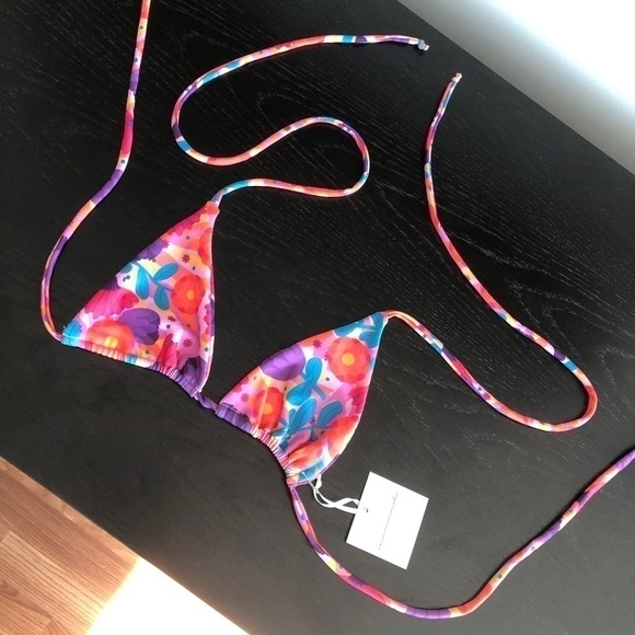 Bareminimale Forget Me Swim Top NWT - Picture 13 of 16